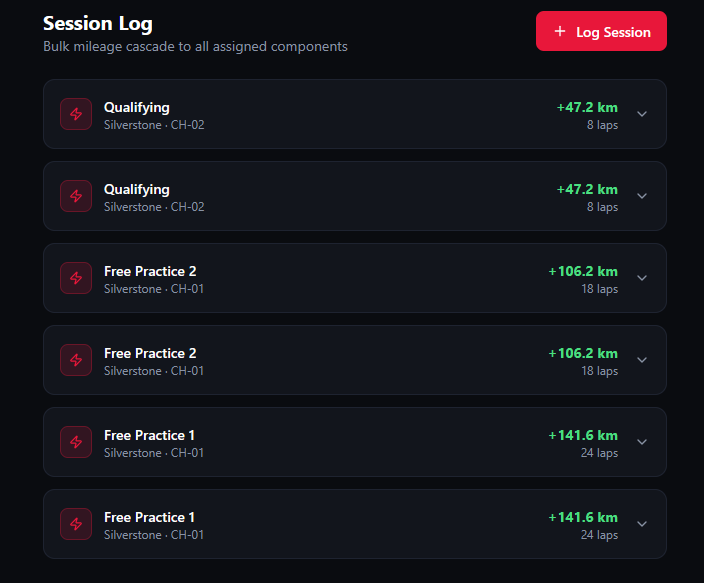 ApexTrack Session Log